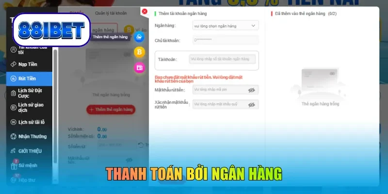 Thanh toán bởi ngân hàng